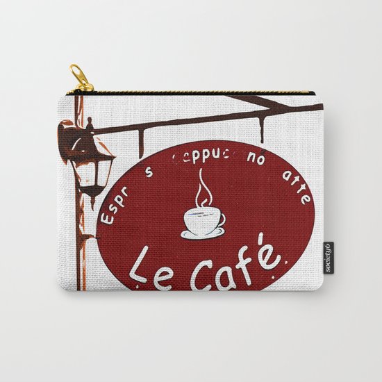 Le Cafe, France Carry-All Pouch