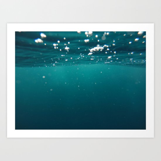 Submerged Art Print