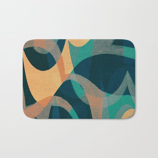 Lake Kaindy (Kazakhstan) Bath Mat