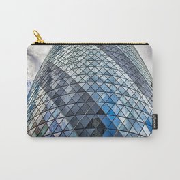 London The Gherkin  30 St Mary Axe Carry-All Pouch