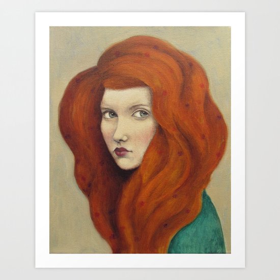 Flora Art Print