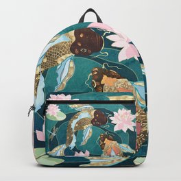 Metallic Koi III Backpack