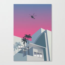 Miami Nice (chopper ver.) Canvas Print