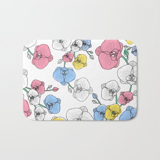 Orchids Bath Mat