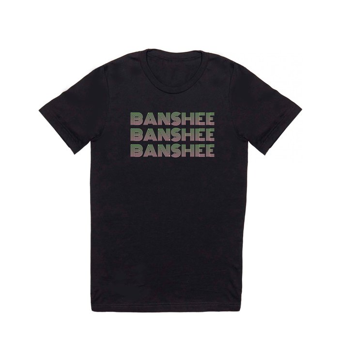 Banshee x3 - Green/Pink Ombre T Shirt