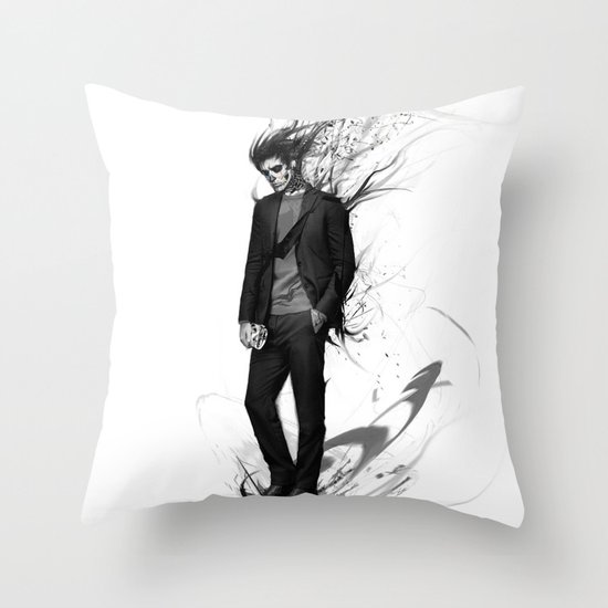 waiting for my valentine Throw Pillow
