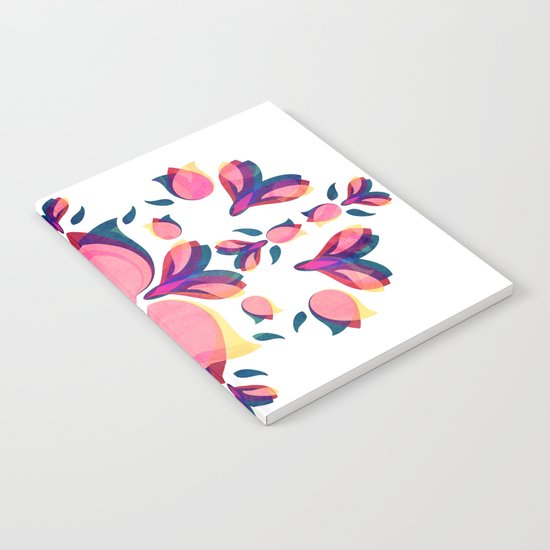 Tulip Pattern Notebook