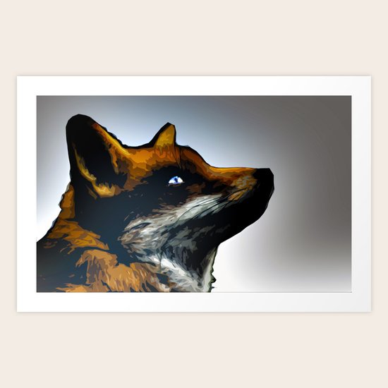 Fox Art Print
