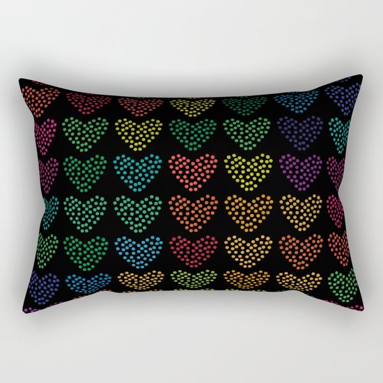 Love Love Love Love Love Rectangular Pillow