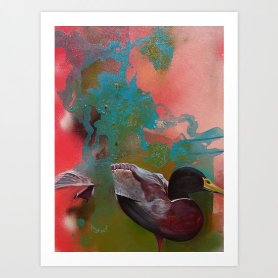 Timeless Keeper-Macrocosm Art Print