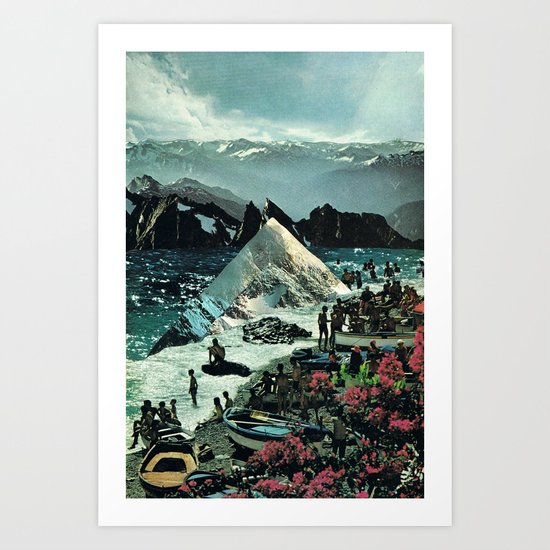 the spirit of the waves... Art Print