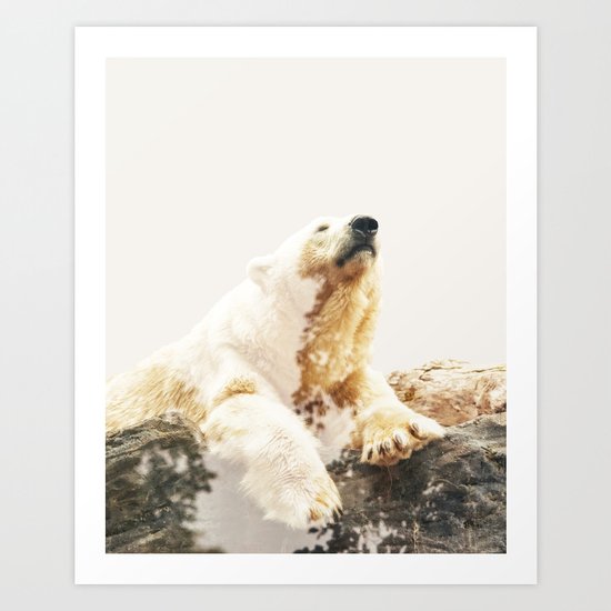 Bear a Charmed Life #society6 #decor #buyart Art Print