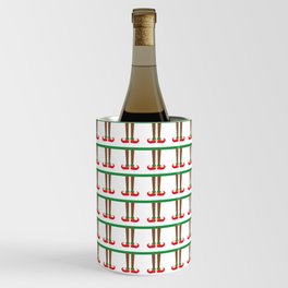 Christmas Elf Pattern Wine Chiller