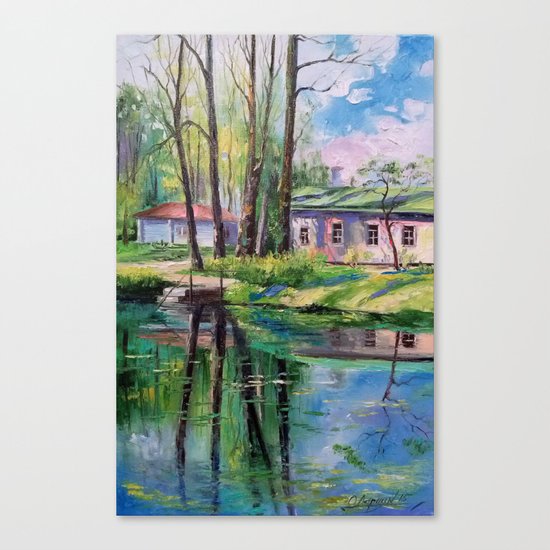 Spring day Canvas Print