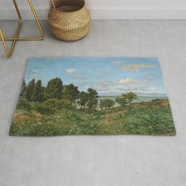 Claude Monet - Coastal landscape Rug