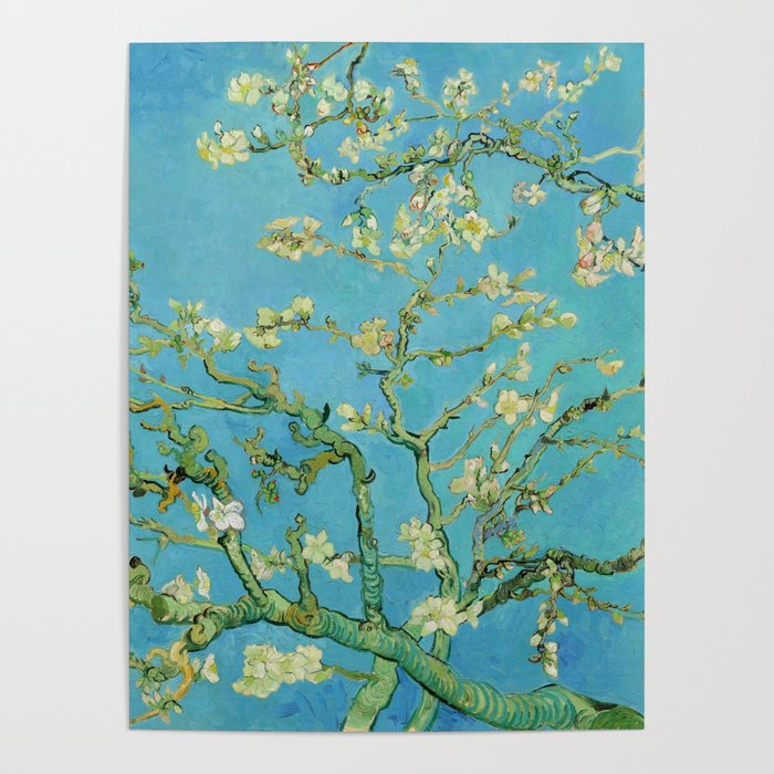 Vincent van Gogh "Almond Blossoms" Poster
