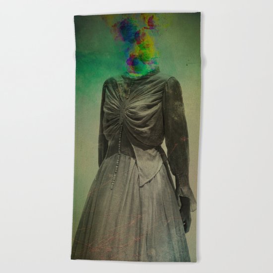 Family Portrat Beach Towel