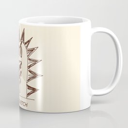Aberdeen - dinosaur police sketch Coffee Mug