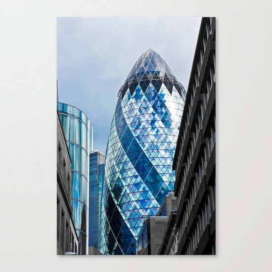 The Gherkin London Canvas Print