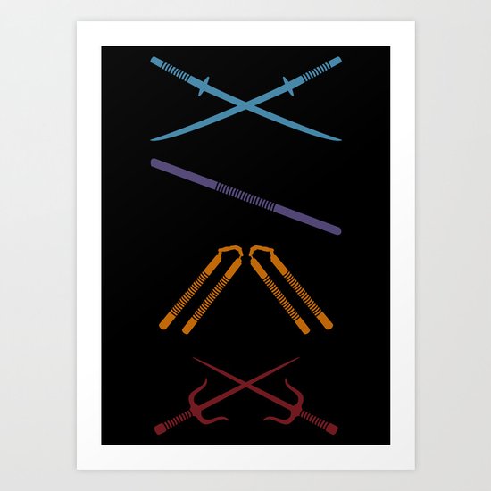 TMNT Art Print