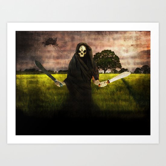 Death loves you Art Print