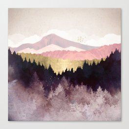 Plum Forest Canvas Print