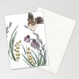 Prairie Chirps Stationery Cards