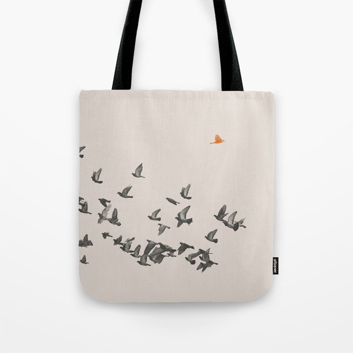 Bird and Birds Tote Bag