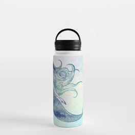 Watercolor Mermaid Water Bottle