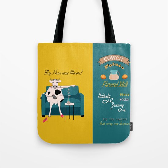 Cowch Potato flavored milk Tote Bag