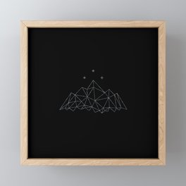 The Night Court insignia from A Court of Frost and Starlight Framed Mini Art Print