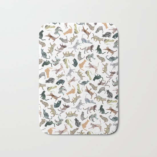 Nature Cats Bath Mat