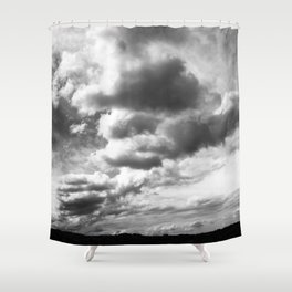 ....Cloudy Ride... Shower Curtain