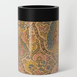 Gold, Teal & Coral Paisley Can Cooler