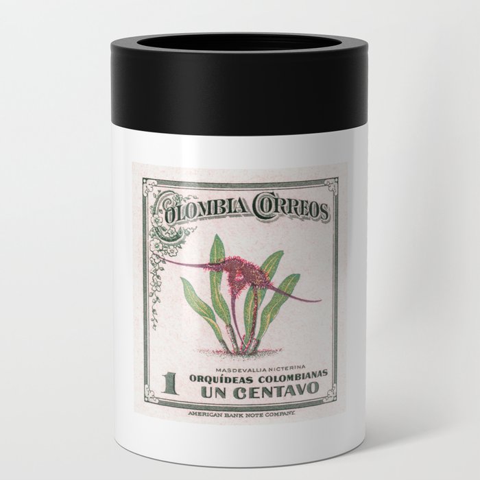 1947 COLOMBIA Masdevallia Orchid Stamp Can Cooler