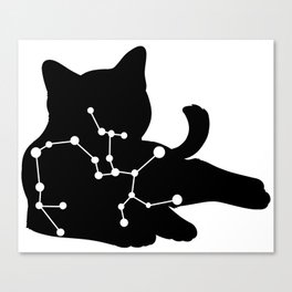 sagittarius cat Canvas Print