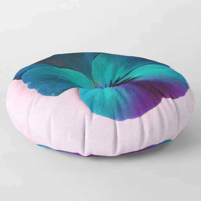 Viola tricolor Floor Pillow
