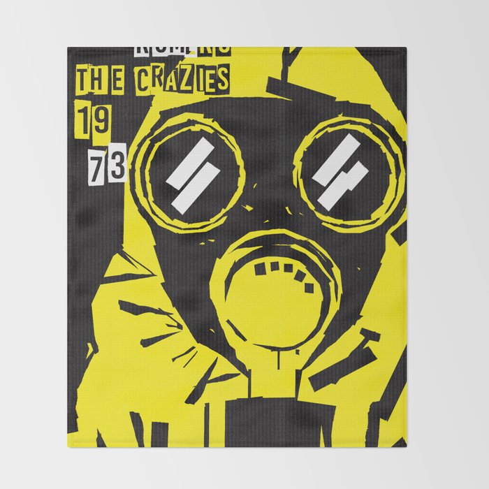 George A Romero Series The Crazies Throw Blanket By Davidedwardjohnson