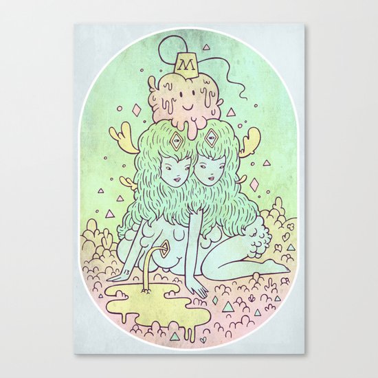 diorama Canvas Print