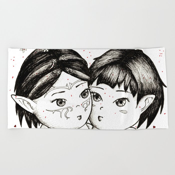 Sweet Blood Mages Beach Towel By Ancachelaru Society6 Sweet Blood Mages Beach Towel