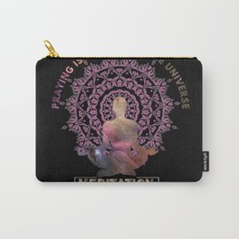 Purple Yoga Meditation Carry-All Pouch