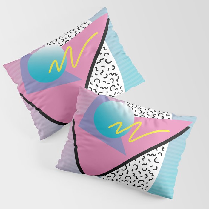 Memphis pattern 41 - 80s / 90s Retro Pillow Sham