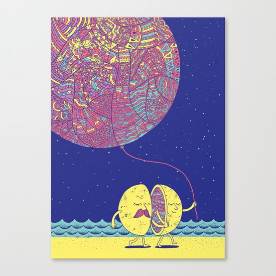 Better Half A Canvas Print