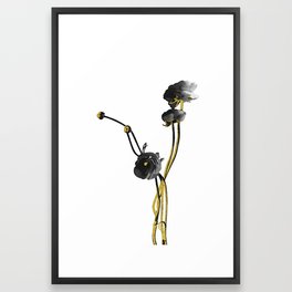 Flower Minimal Black and Gold ...