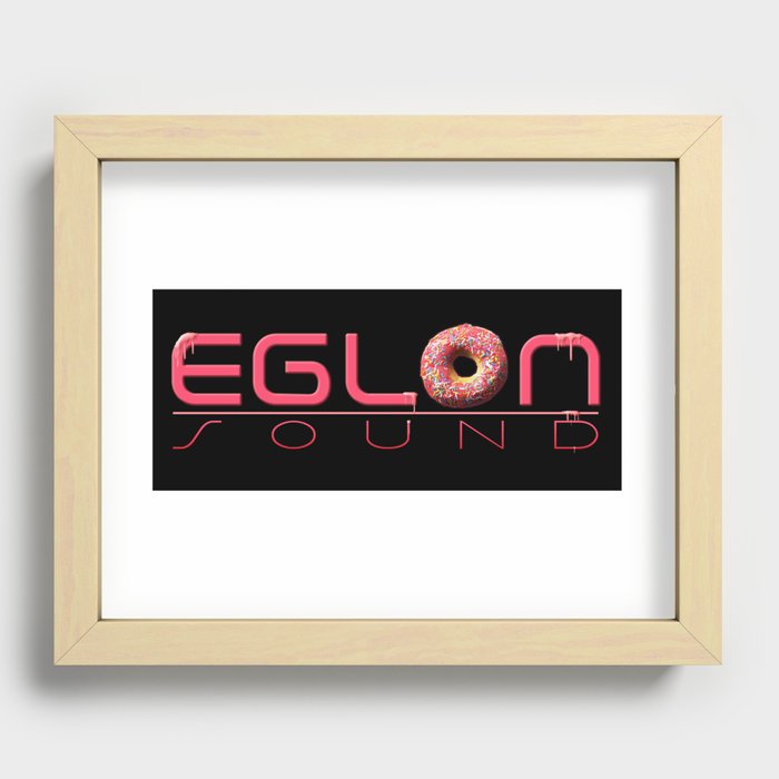 Eglon Sound Logo (Doughnut Edition) Recessed Framed Print