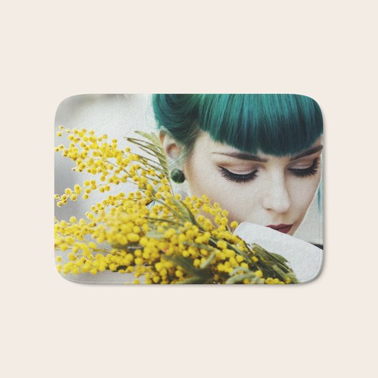 Yellow Bath Mat