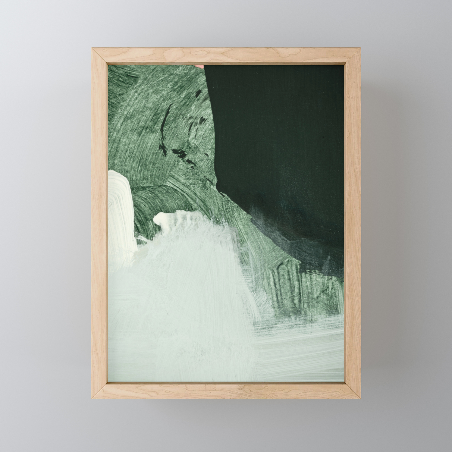 Minimalist Painting 05 Framed Mini Art Print By Patternization
