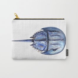 Blue Horseshoe Crab Carry-All Pouch