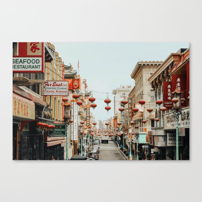 CHINA TOWN Canvas Print
