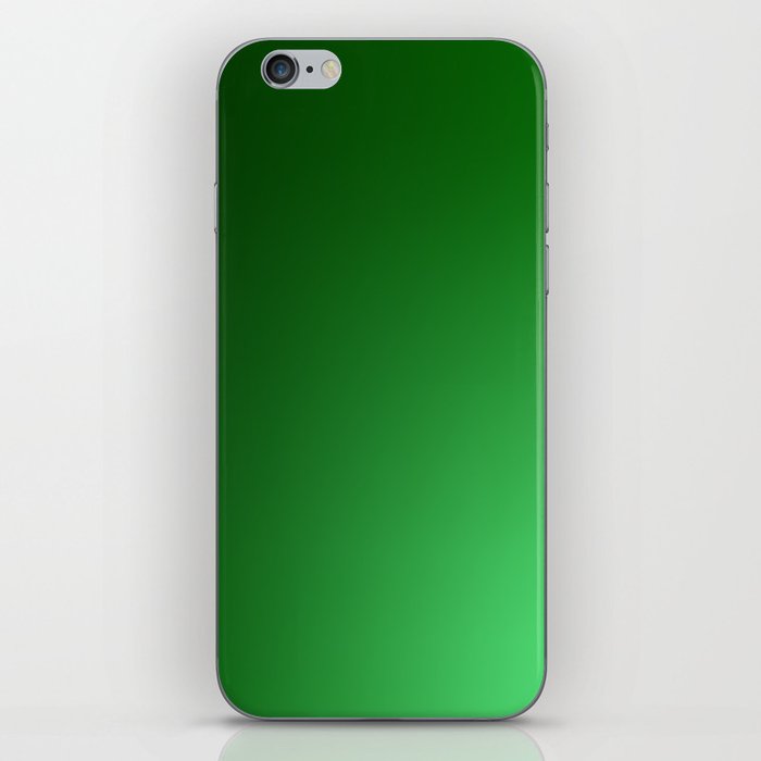 42 Green Gradient Background 220713 Minimalist Art Valourine Digital Design iPhone Skin